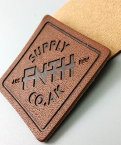 Embossed Leather Patches